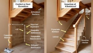 أخطاء شائعة في بناء السلالم مع توضيح الطريقة الصحيحة