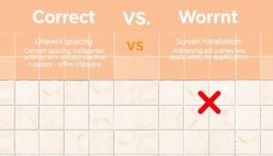 أخطاء شائعة في تركيب السيراميك وطرق تجنبها