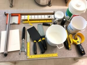 أدوات تركيب السيراميك الأساسية