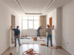 أعمال ترميم وتجديد منفذة بواسطة أفضل مقاول في الكويت