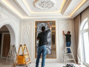 أعمال تشطيب داخلي بتنفيذ أفضل مقاول في الكويت