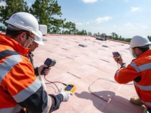 اختبار جودة عازل اسطح بعد التنفيذ