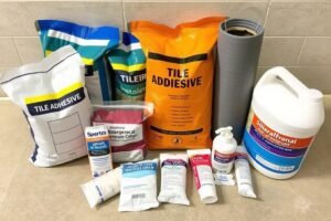 المواد الأساسية المستخدمة في أعمال البلاط