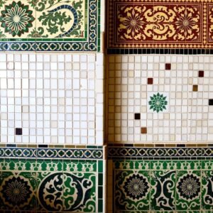 بلاط موزاييك بتصاميم فنية مميزة