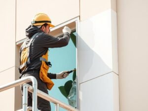 تجديد الواجهات الخارجية بواسطة معلم ترميمات الكويت