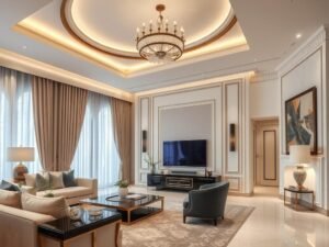 تشطيبات داخلية فاخرة بتنفيذ أفضل مقاول في الكويت