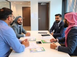 جلسة استشارية حول أسئلة المقاولات في الكويت