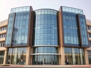 مبنى تجاري حديث في الكويت