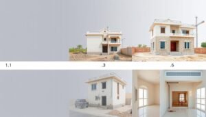 مراحل بناء منازل من الأساسات إلى التشطيبات النهائية