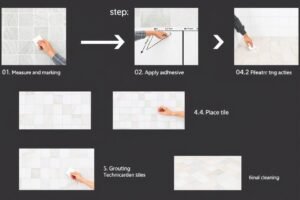 مراحل تركيب السيراميك من قبل معلم محترف في الكويت