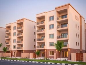 مشروع بناء مجمع سكني في الكويت