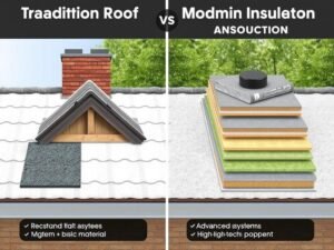 مقارنة بين تقنيات عازل اسطح التقليدية والحديثة