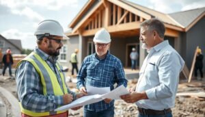 مقاول يناقش التحديات والحلول في مشروع بناء منازل