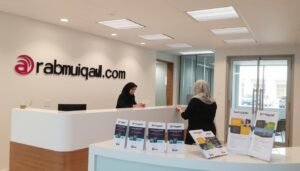 مكتب استقبال في موقع عرب مقاول للمقاولات