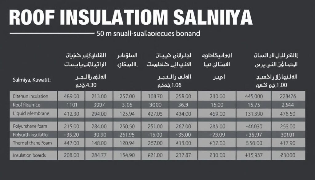 أسعار خدمات عازل أسطح السالمية