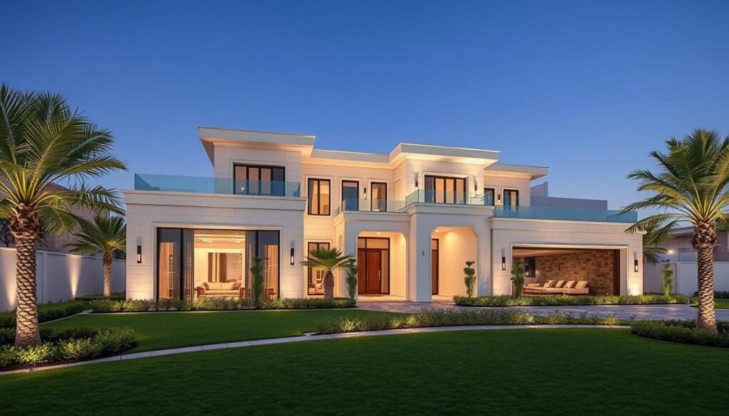 فيلا سكنية فاخرة تم تنفيذها بواسطة مقاول عام محترف في الرياض فيلا سكنية فاخرة تم تنفيذها بواسطة مقاول عام محترف في الرياض