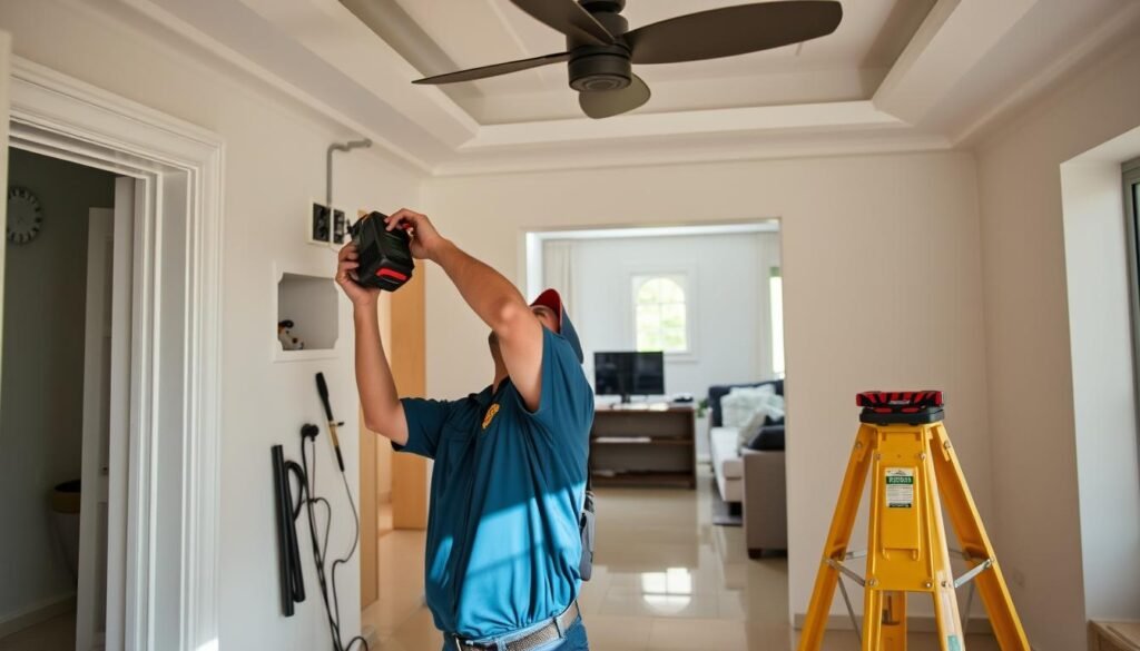 أعمال صيانة دورية لفيلا مكتملة التشطيب