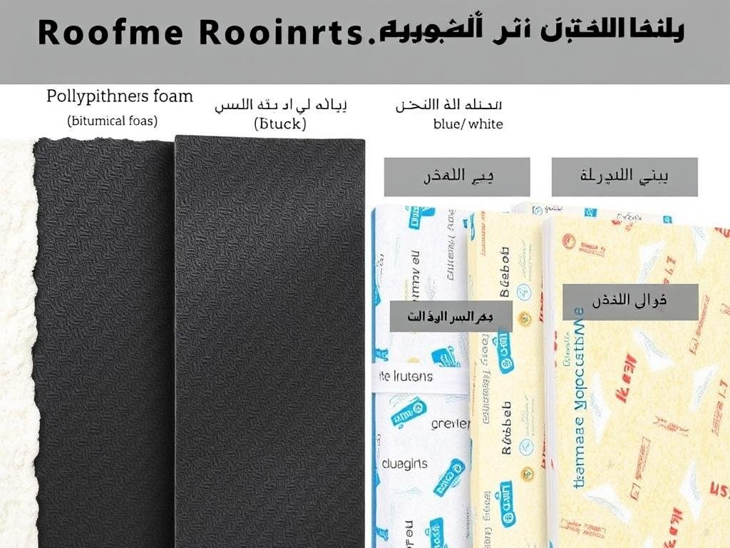 أنواع مختلفة من مواد عزل الأسطح المستخدمة في سعد العبدالله