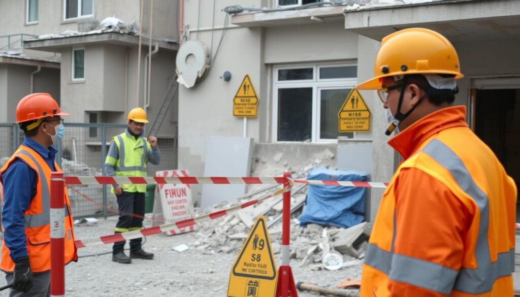 إجراءات السلامة المتبعة في مشاريع التكسير بكيفان