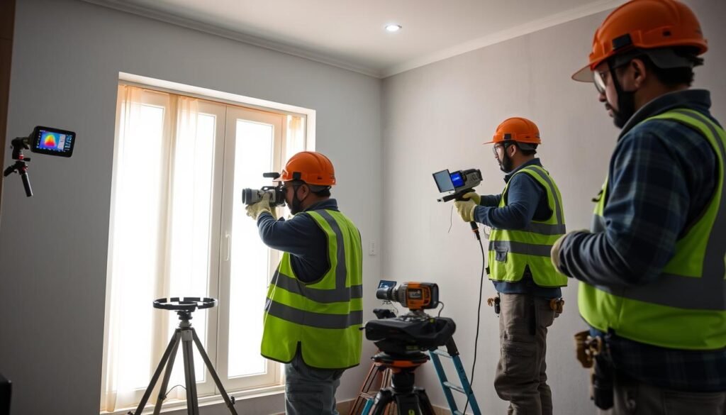 استخدام تقنيات حديثة في ترميم منزل بالسالمية مثل الفحص بالأشعة تحت الحمراء وأنظمة العزل المتطورة