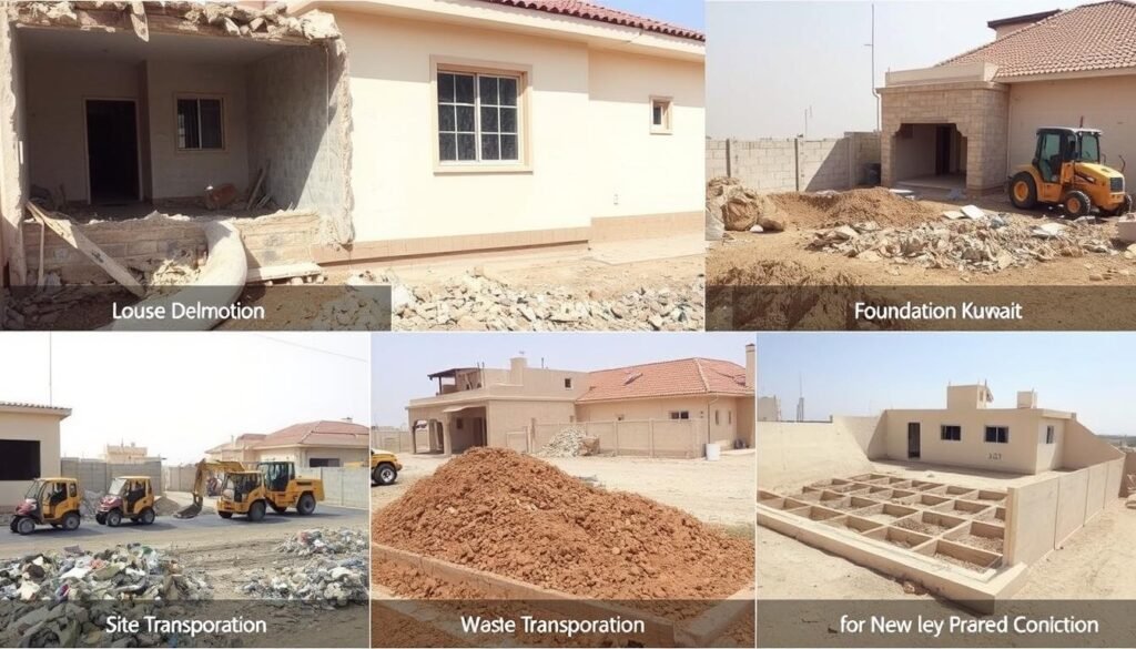 الخدمات الإضافية المرتبطة بهدم منازل السالمية