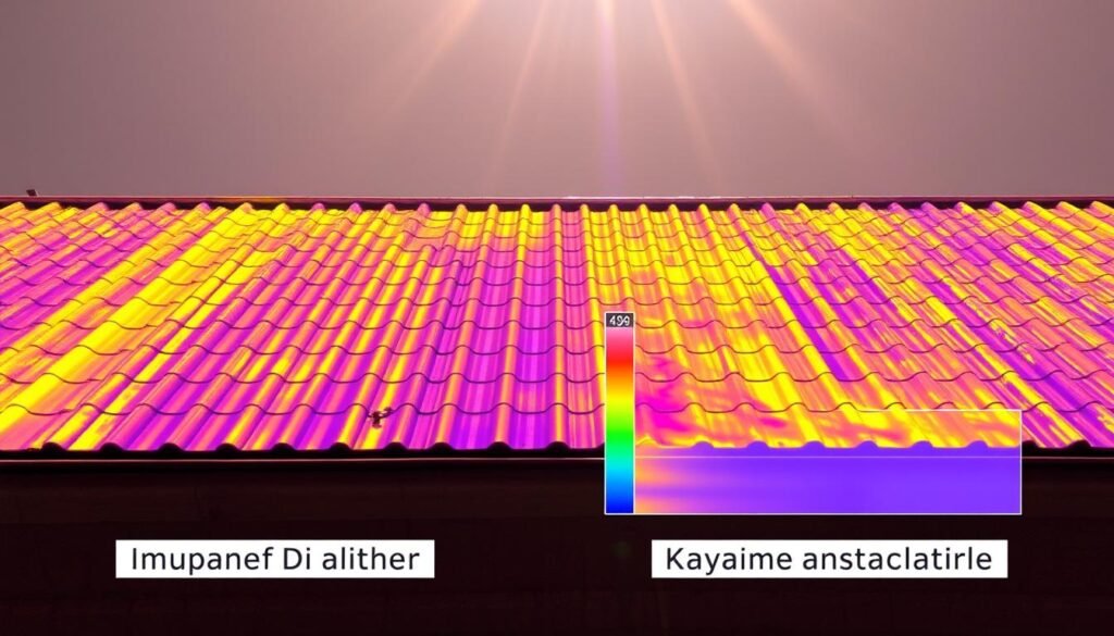 تأثير أشعة الشمس القوية على سطح مبنى في سلوى الكويت