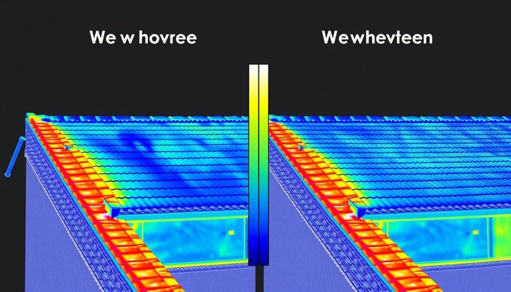 تأثير أشعة الشمس على الأسطح غير المعزولة في الفروانية