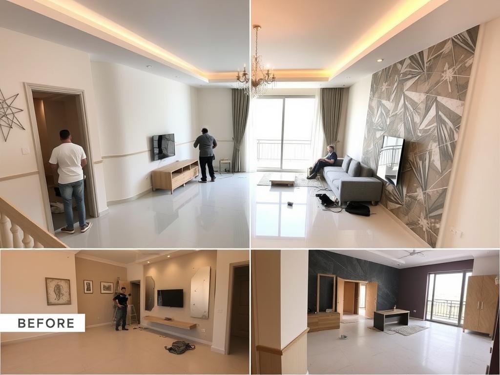 تجديد شقة في الخالدية بأحدث التصاميم