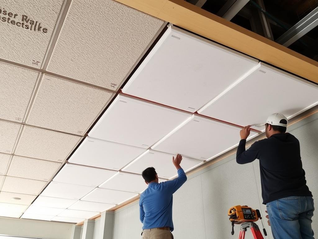 تركيب مواد العزل الصوتي في مبنى بحولي من قبل مقاول عازل أسطح حولي