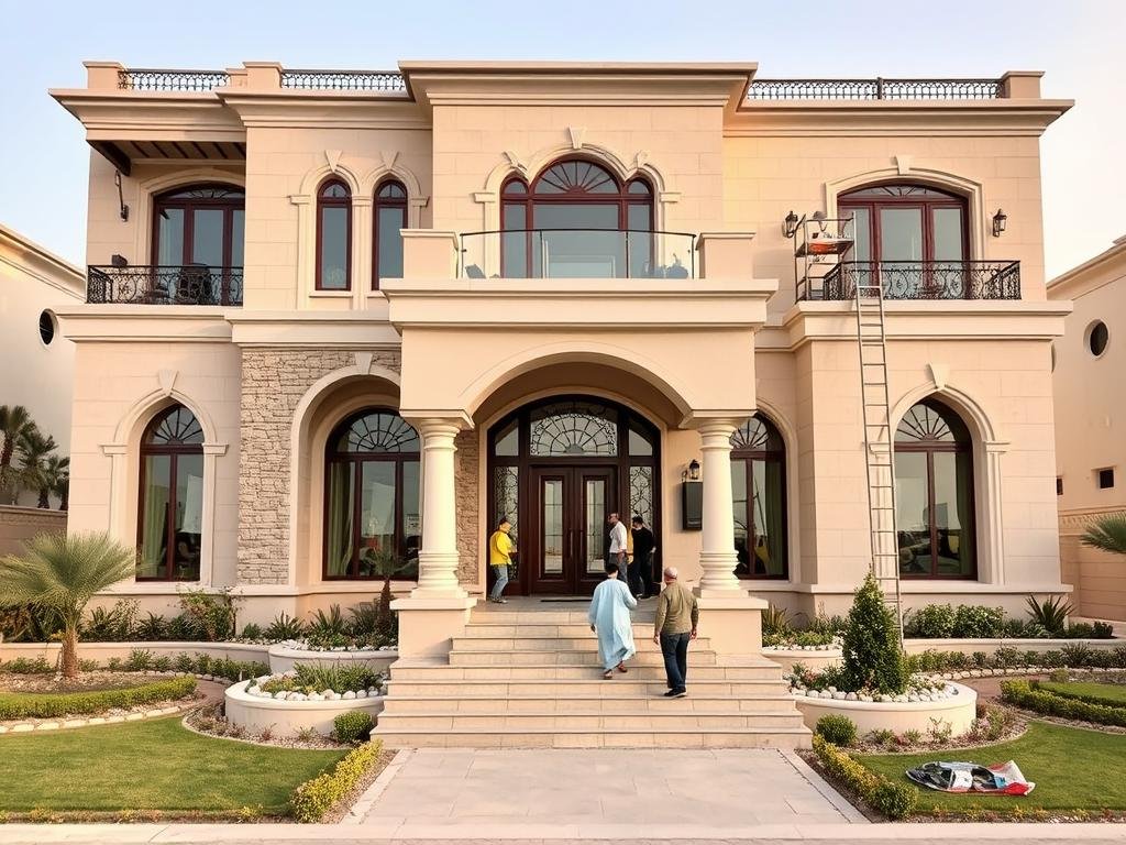 ترميم فلل فاخرة في الخالدية