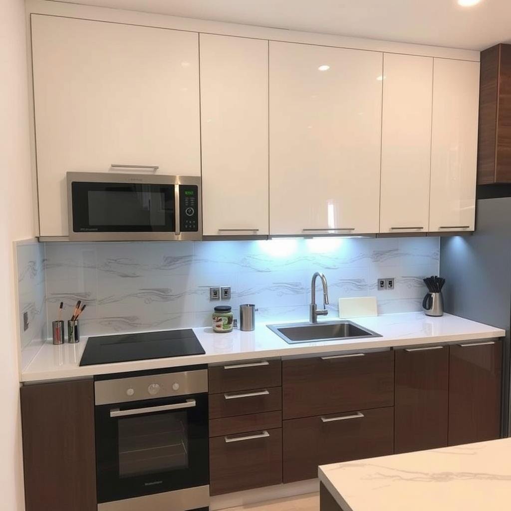 ترميم مطبخ حديث ضمن خدمات ترميمات الجابرية