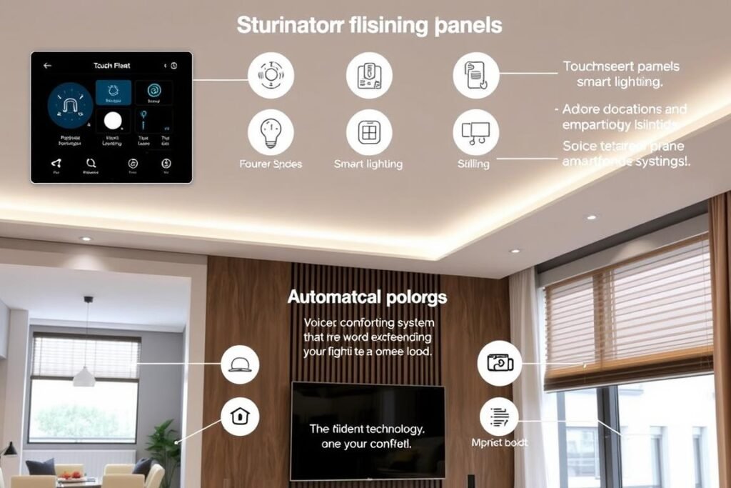 تشطيب شقق بتقنيات ذكية تعكس أحدث اتجاهات التكنولوجيا المنزلية