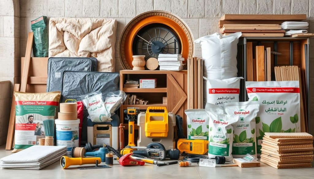 تقنيات ومواد حديثة مستخدمة في ترميم الفلل