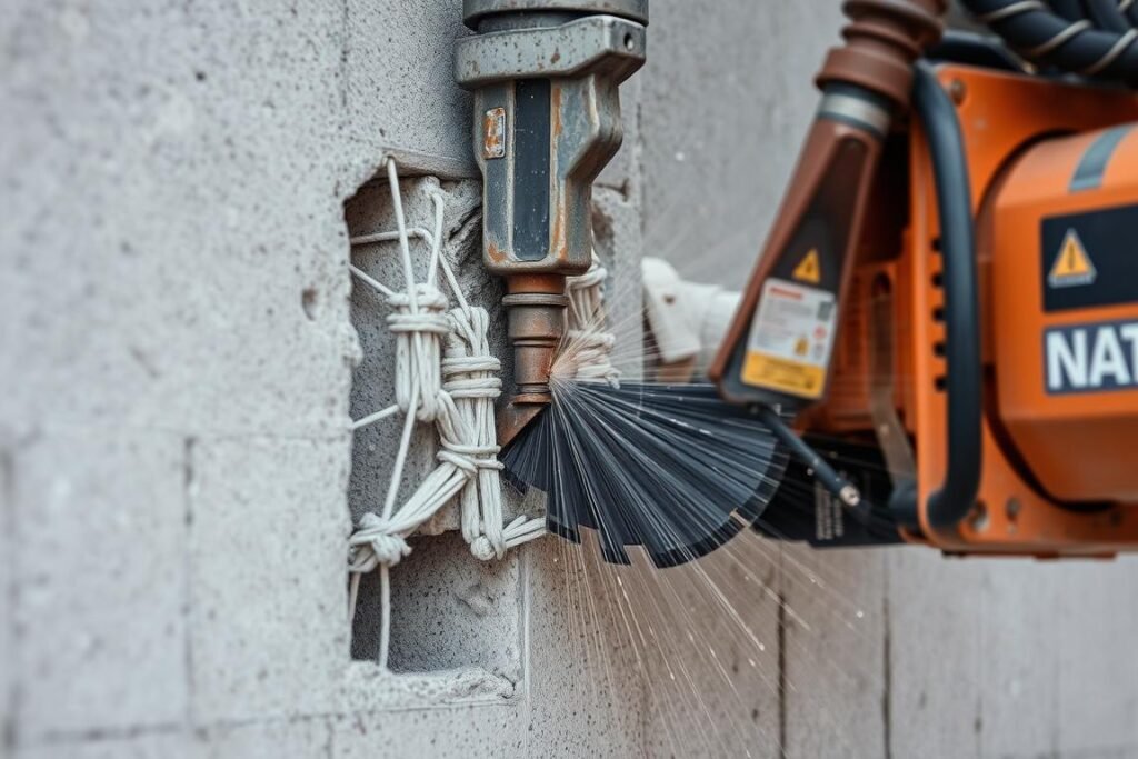 تكسير خرسانة مسلحة في الخالدية باستخدام معدات متطورة