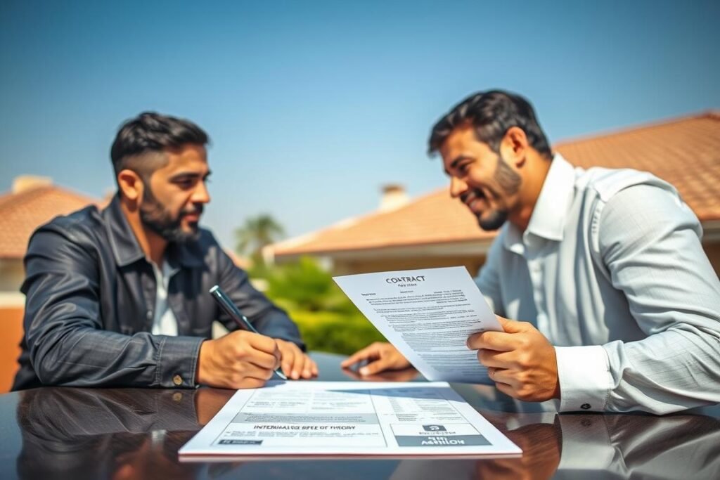 توقيع عقد مع شركة عازل أسطح خيطان موثوقة