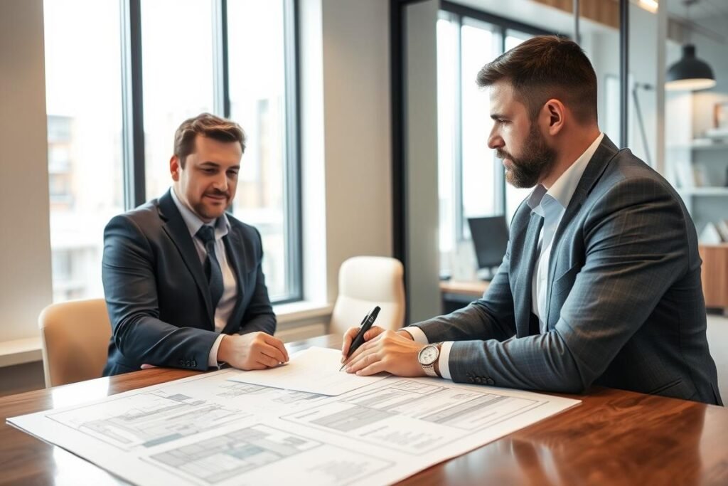 توقيع عقد مع شركة هدم وتكسير متخصصة