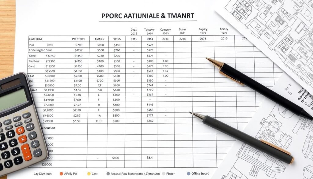 جدول زمني وميزانية لمشروع ترميم شقة في الشامية