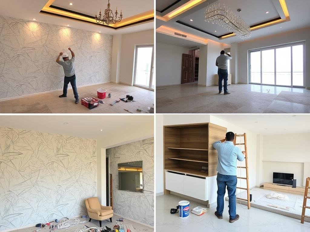 خدمات ترميمات الجابرية للشقق تشمل تحديث التصميم الداخلي