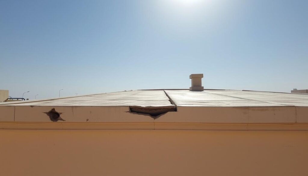 سطح منزل في الشامية يحتاج إلى عزل مائي وحراري