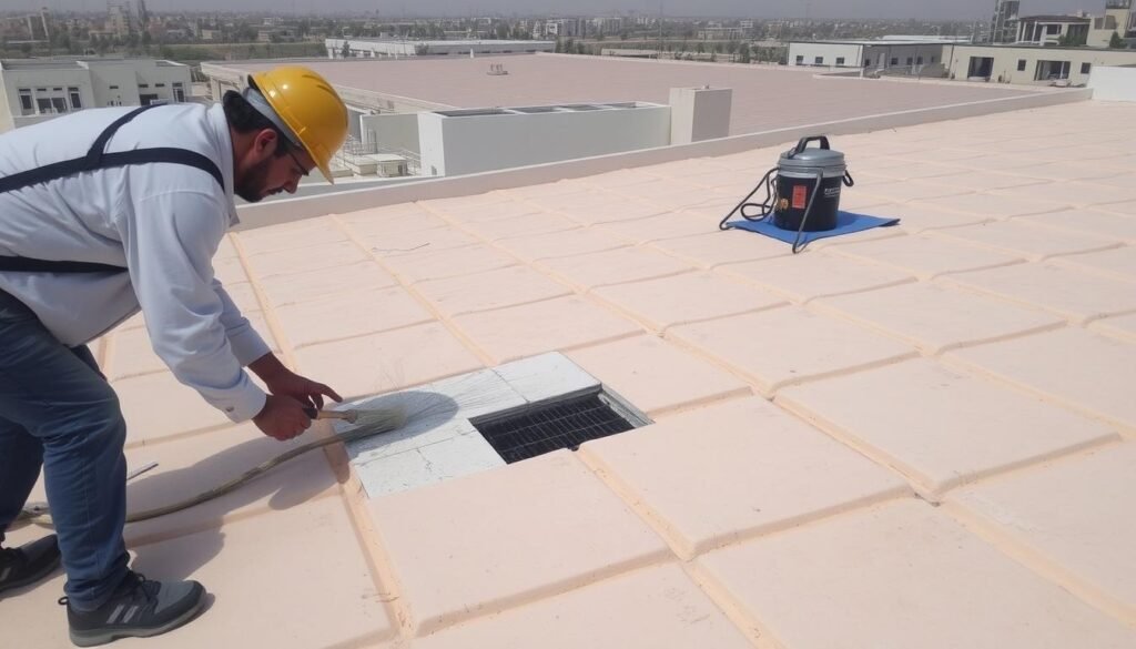 صيانة دورية لعازل أسطح كيفان لضمان استمرار فعاليته