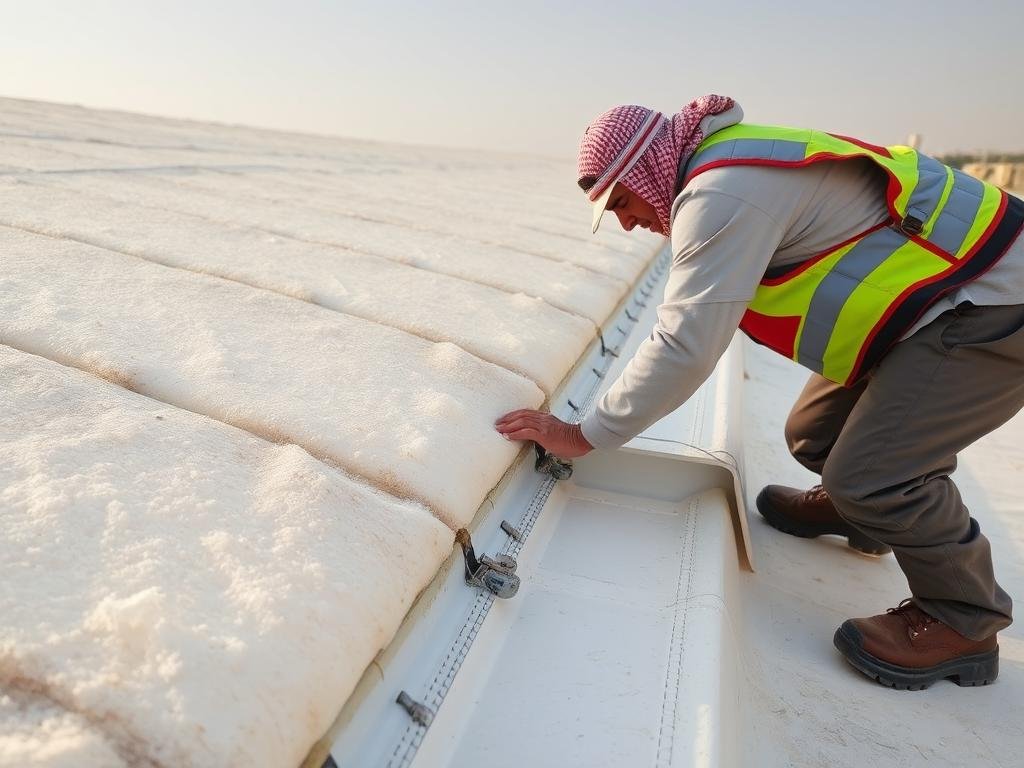 صيانة دورية لعازل سطح في الفيحاء