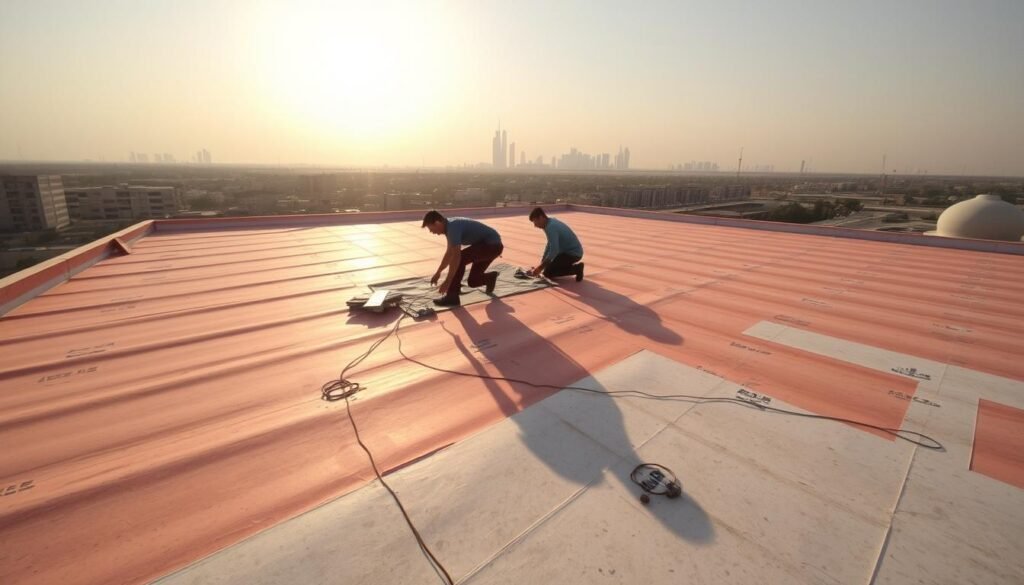 عازل أسطح كيفان يحمي المنزل من أشعة الشمس الحارقة في الكويت