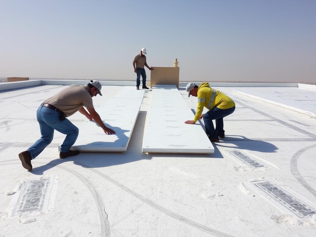 عازل الألواح العازلة المستخدمة في عازل أسطح بيان