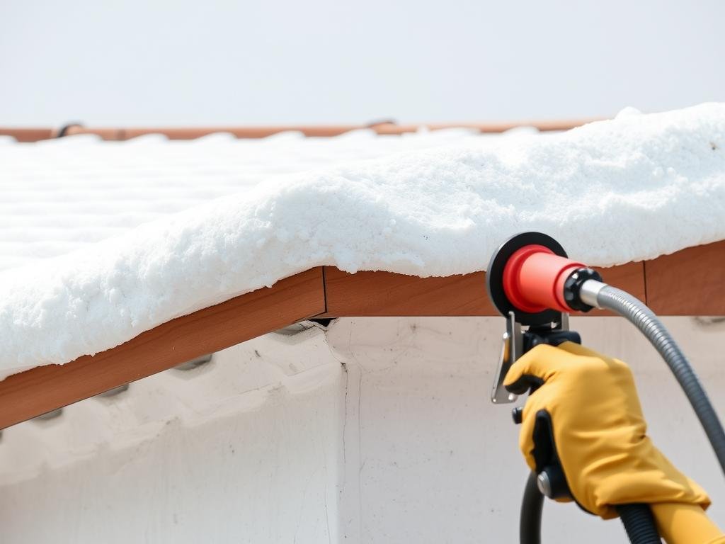 عازل البولي يوريثان (الفوم) المستخدم في عازل أسطح بيان