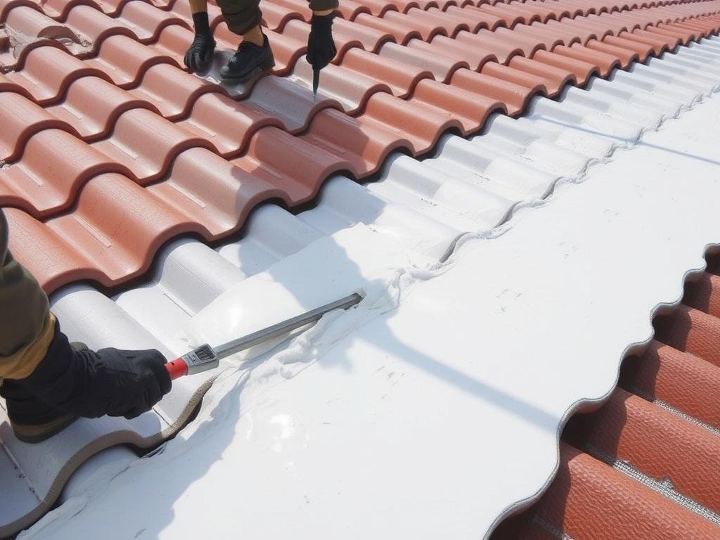 عزل الأسطح المبلطة في سلوى باستخدام تقنية الجيتاروف