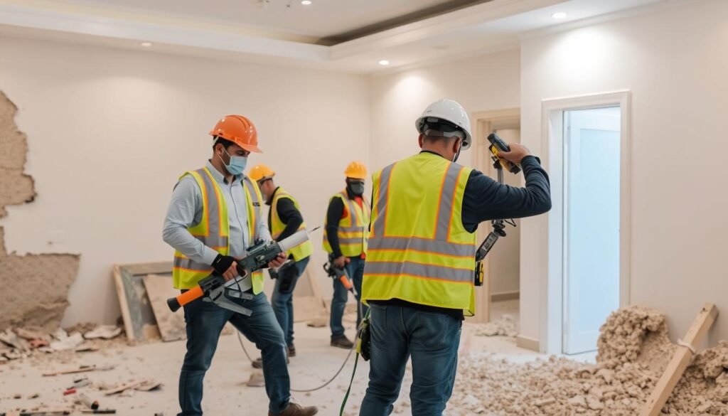 عملية تكسير شقق الجابرية بواسطة فريق محترف