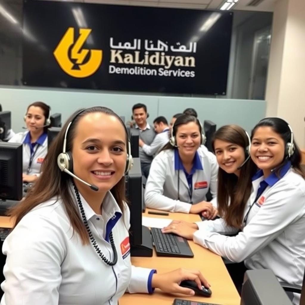 فريق خدمة عملاء تكسير مباني الخالدية