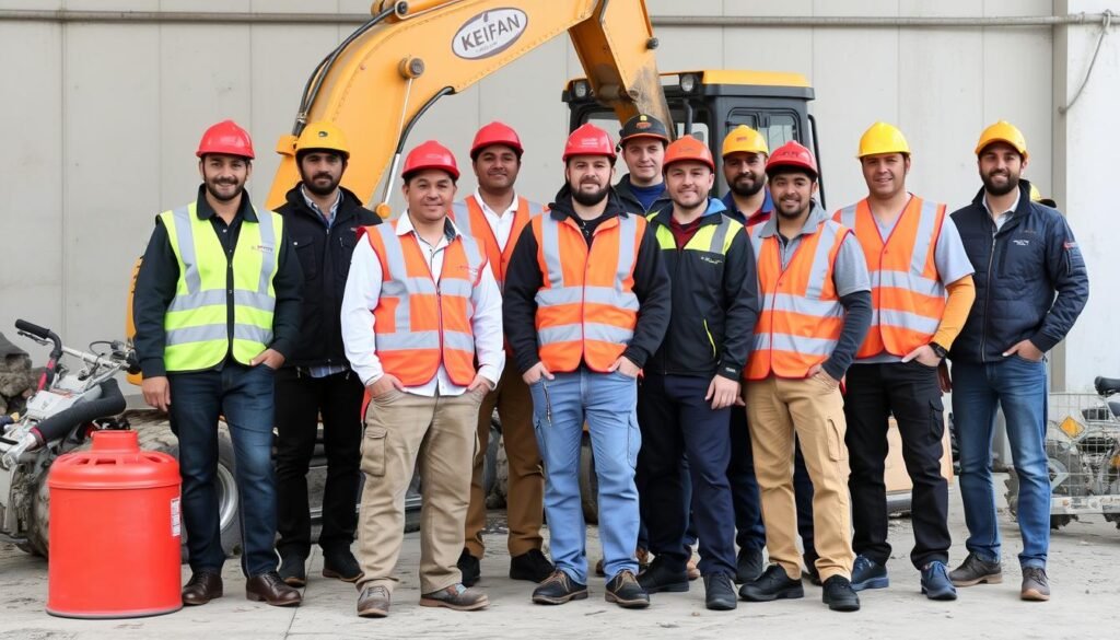 فريق عمل مقاول تكسير كيفان جاهز لخدمتك