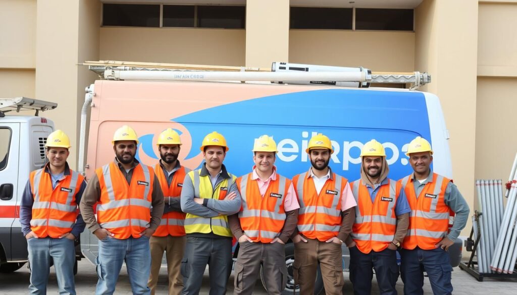 فريق عمل مقاول عزل أسطح مدينة الكويت المحترف