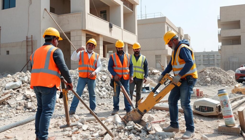 فريق متخصص في تكسير شقق الجابرية